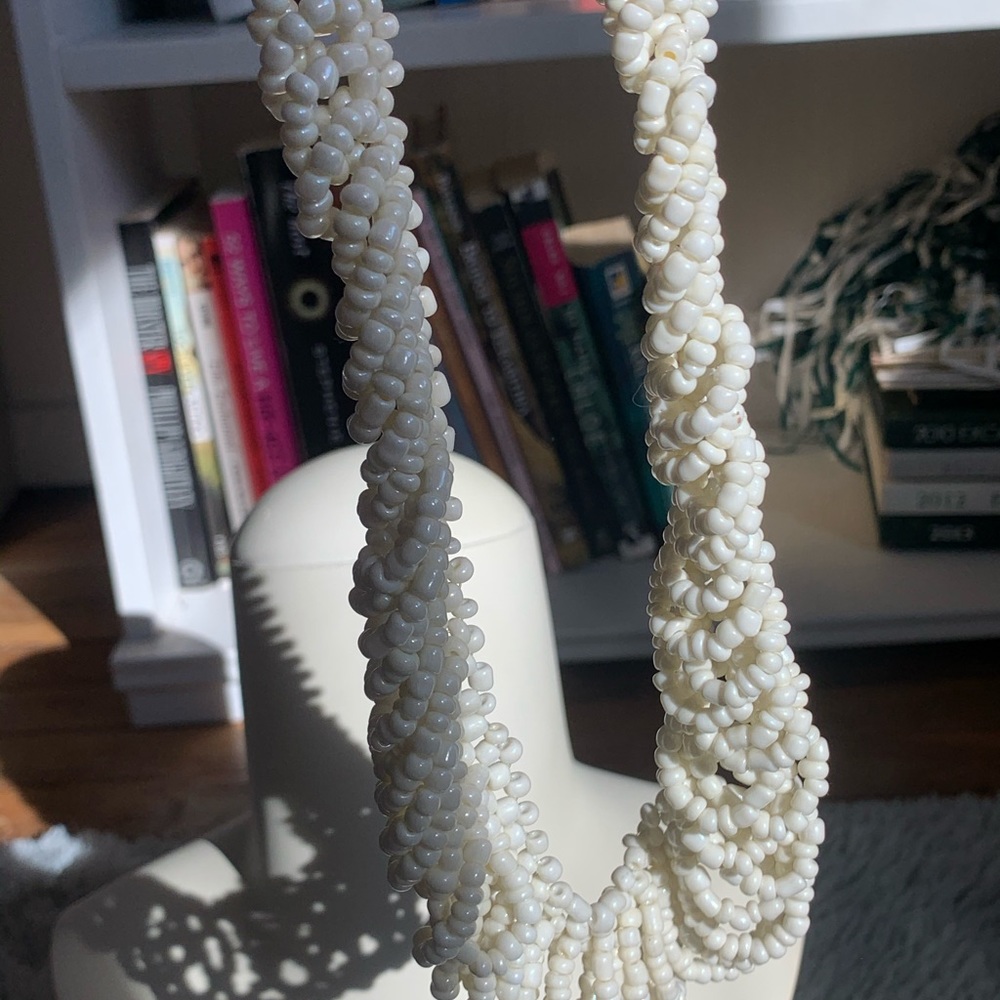 Pearl statement necklace